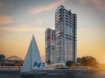 apartment em Avenida Rei Pelé, Ponta da Praia - Santos - SP