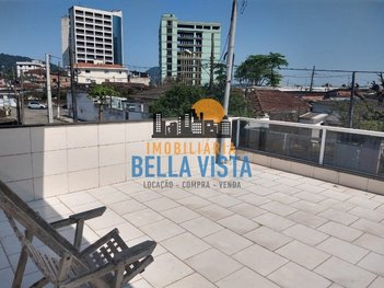 house em Rua Vinte e Um de Setembro, Parque Bitaru - São Vicente - SP