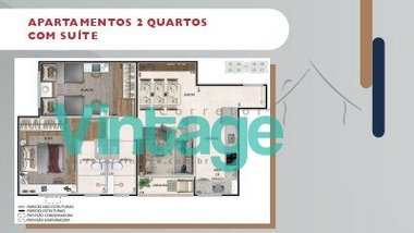 apartment em Rua Madre Margherita Fontanarosa, Eldorado - Contagem - MG