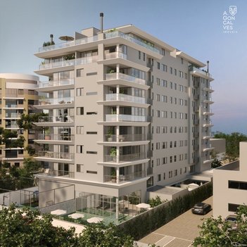 apartment em Rua Vieira dos Santos, Centro Cívico - Curitiba - PR