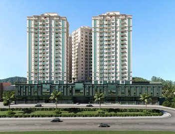 apartment em Avenida Marginal Oeste, Casa Branca - Itapema - SC