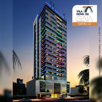 apartment em Rua 402, Morretes - Itapema - SC