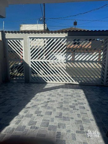 house em Avenida Milena Perutich, Melvi - Praia Grande - SP