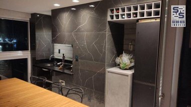 apartment em Avenida Rei Pelé, Ponta da Praia - Santos - SP