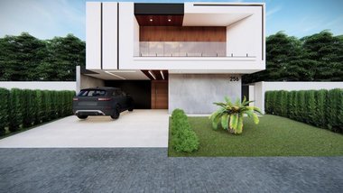 house em Rua Itambé, Alphaville Campo Grande 3 - Campo Grande - MS