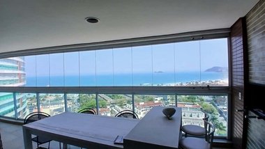 apartment em Rua Dona Vitória Yunes Stefano, Enseada - Guarujá - SP