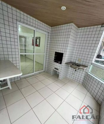 apartment em Rua Colômbia, Guilhermina - Praia Grande - SP