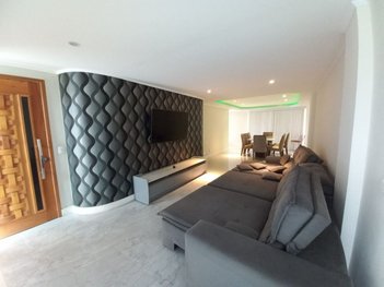 apartment em Avenida General Rondon, Vila Alzira - Guarujá - SP