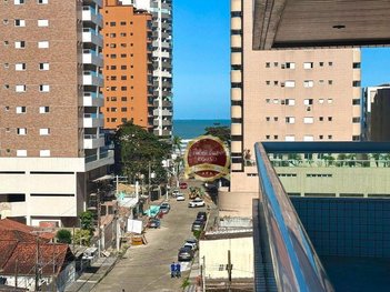 apartment em Rua Monte Castelo, Aviação - Praia Grande - SP
