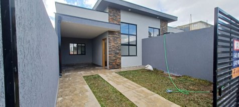 house em Rua Lindolfo Luiz Boell, Tindiquera - Araucária - PR