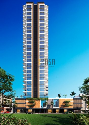 apartment em Rua 254, Meia Praia - Itapema - SC