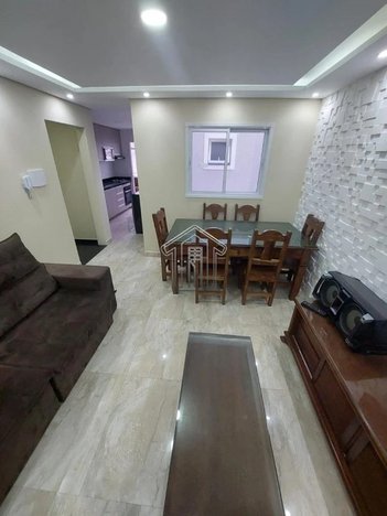 apartment em Travessa João Mendes, Vila Scarpelli - Santo André - SP