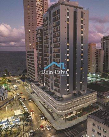 apartment em Rua Barão de Souza Leão, Boa Viagem - Recife - PE