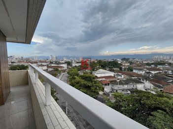 apartment em Rua Campos, Jardim Independência - São Vicente - SP