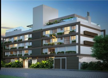 apartment em Rua Tadeu Szpoganicz, Cachoeira do Bom Jesus - Florianópolis - SC