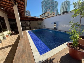 house em Rua Tiradentes, Canto do Forte - Praia Grande - SP