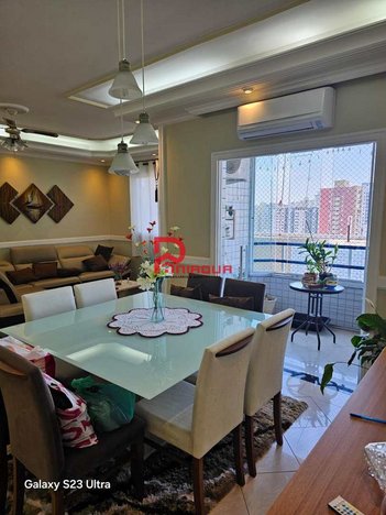 apartment em Rua Rui Barbosa, Canto do Forte - Praia Grande - SP