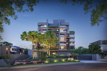 apartment em Rua Bom Jesus, Juvevê - Curitiba - PR