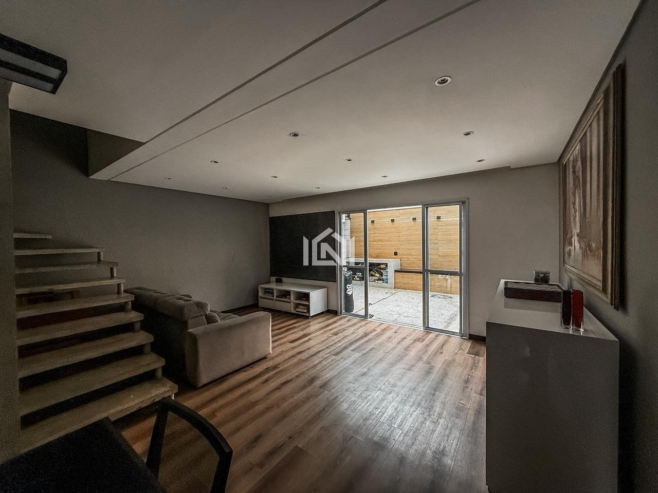 casa a venda no condomínio green village - sala de tv