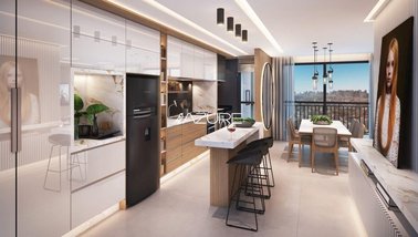 apartment em Avenida Presidente Affonso Camargo, Cristo Rei - Curitiba - PR