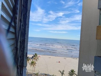 apartment em Avenida Presidente Kennedy, Guilhermina - Praia Grande - SP