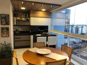 apartment em Alameda Pé Vermelho, Gleba Fazenda Palhano - Londrina - PR