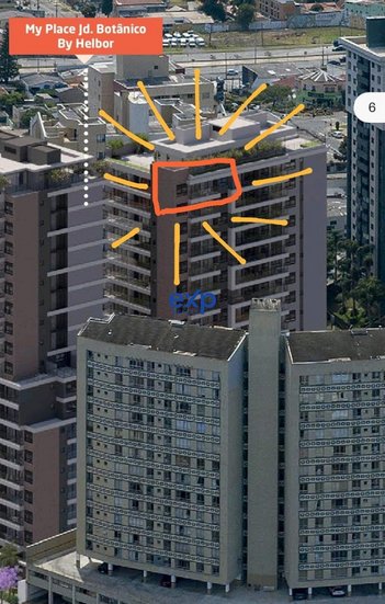 apartment em Rua Governador Agamenon Magalhães, Cristo Rei - Curitiba - PR