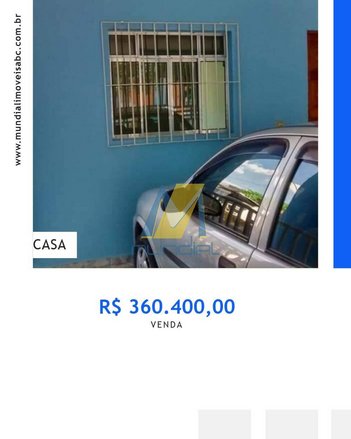 house em Rua José de Alencar, Condomínio Maracanã - Santo André - SP
