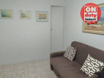 apartment em Rua Pero Correa, Itararé - São Vicente - SP