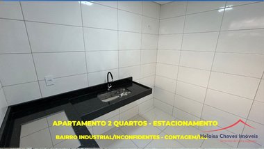 apartment em Rua Dorinato Lima, Industrial - Contagem - MG