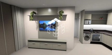 apartment em Rua Manoel Mariano Ferreira, Fundos - Biguaçu - SC