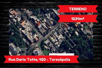 land_lot em Rua Dário Totta, Teresópolis - Porto Alegre - RS