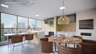 apartment em Rua Real da Torre, Madalena - Recife - PE
