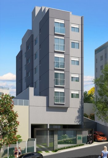 apartment em Rua Santa Fé, Sion - Belo Horizonte - MG