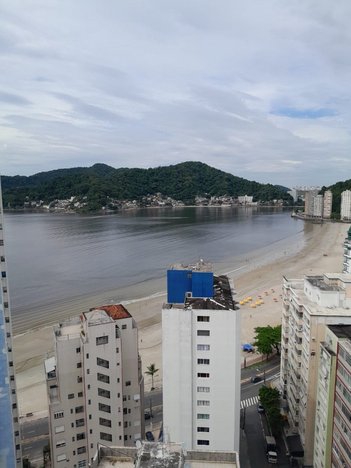 apartment em Rua Cândido Rodrigues, Centro - São Vicente - SP