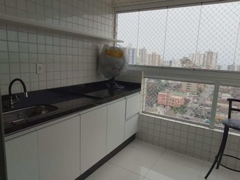 apartment em Rua Tamoios, Tupi - Praia Grande - SP