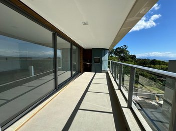 apartment em Haroldo Soares Glavan, Cacupé - Florianópolis - SC