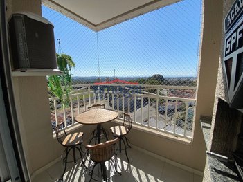 apartment em Rua Alfredo Ribeiro de Mendonça, Jardim Santa Maria - Jacareí - SP