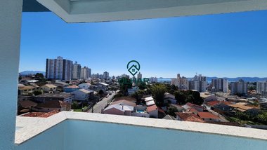 apartment em Rua Coronel Américo, Barreiros - São José - SC