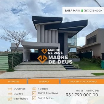 house em Anel Viário, Cidade Alpha - Eusébio - CE