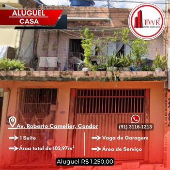 house em Avenida Roberto Camelier, Jurunas - Belém - PA