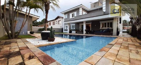 house em Alameda Jaguaruna, Residencial Morada dos Lagos - Barueri - SP