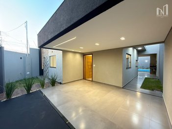 house em Rua Lilian Silva Salina, Conjunto Residencial Recanto dos Rouxinóis - Campo Grande - MS
