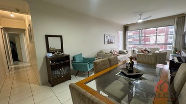 apartment em Avenida Manoel da Nóbrega, Itararé - São Vicente - SP