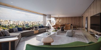 apartment em Avenida República do Líbano, Ibirapuera - São Paulo - SP