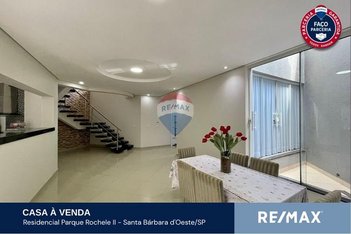 house em Rua Doutor Edmilson Ignácio Rocha, Parque Residencial Rochele - Santa Bárbara D'Oeste - SP