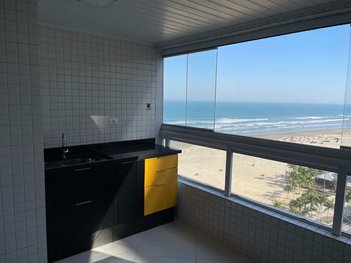 apartment em Avenida Presidente Castelo Branco, Aviação - Praia Grande - SP