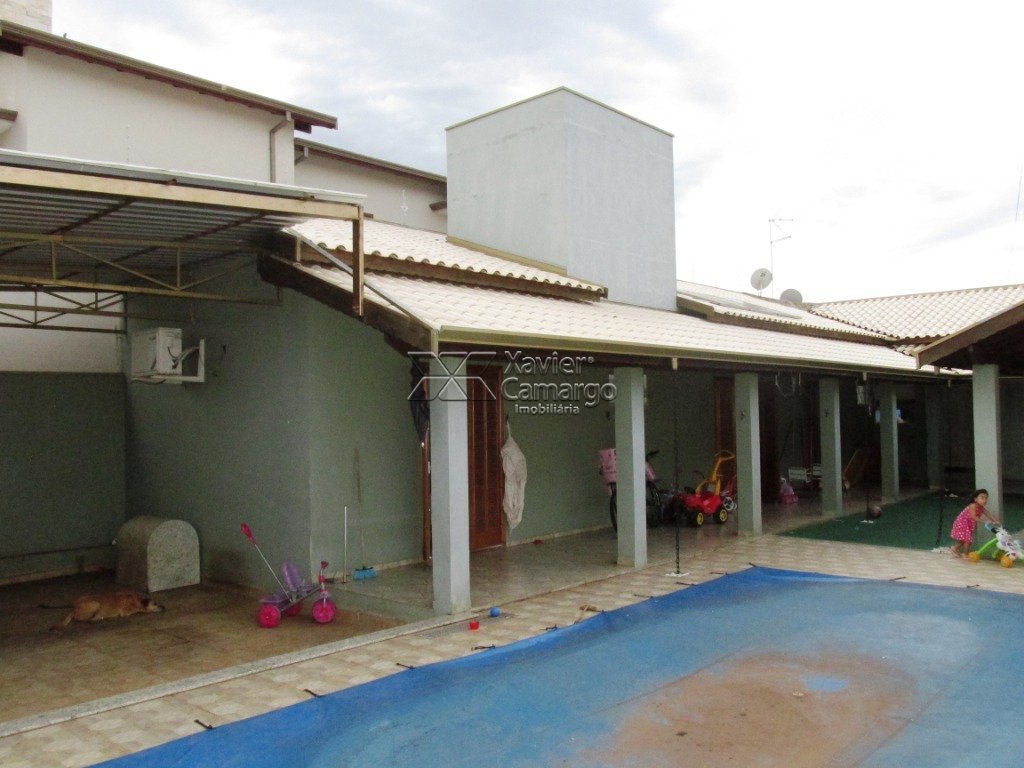 Área externa da casa