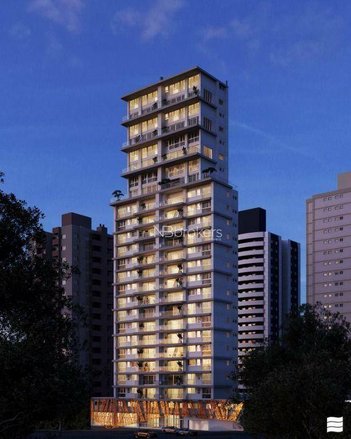 apartment em Rua Campos Sales, Juvevê - Curitiba - PR