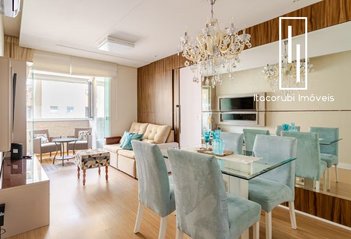 apartment em Avenida Governador Jorge Lacerda, Costeira do Pirajubaé - Florianópolis - SC